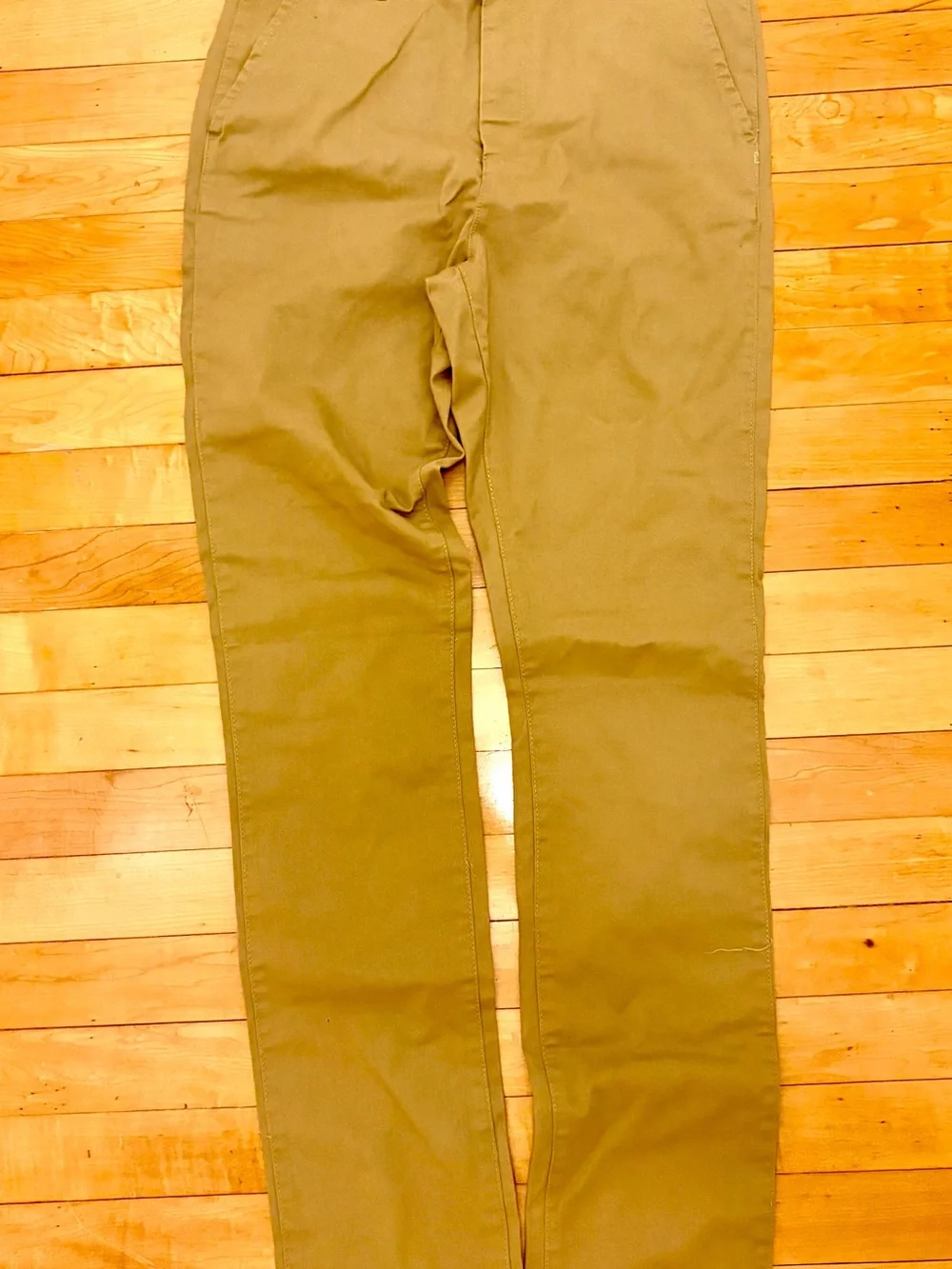 Kids’ Tan Straight-Leg Pants NWT